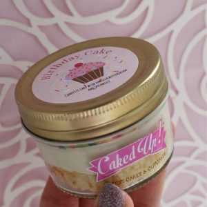 4oz Birthday Cake Jar