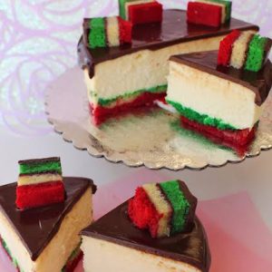 6" Rainbow Cheesecake