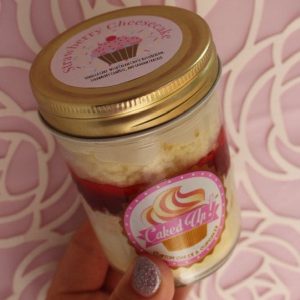 8oz Strawberry Cheesecake Jar