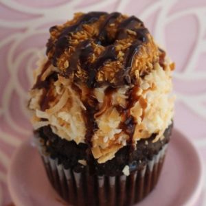 Coconut Samoa Cupcake