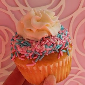Gender Reveal Cupcake