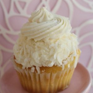Vanilla Coconut Cupcake